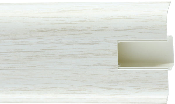 Пвц перваз с канал за кабел 55mm №850