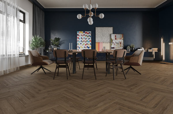 Водоустойчив ламиниран паркет Herringbone 0274 Рибена кост 8mm AC5/33-4V