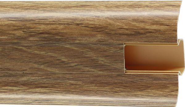 Пвц перваз с канал за кабел 55mm №804