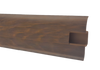 Пвц перваз с канал за кабел 55mm №818