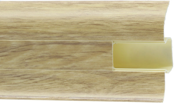 Пвц перваз с канал за кабел 55mm №819