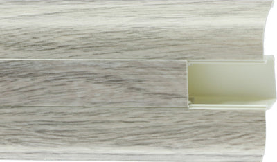 Пвц перваз с канал за кабел 55mm №822