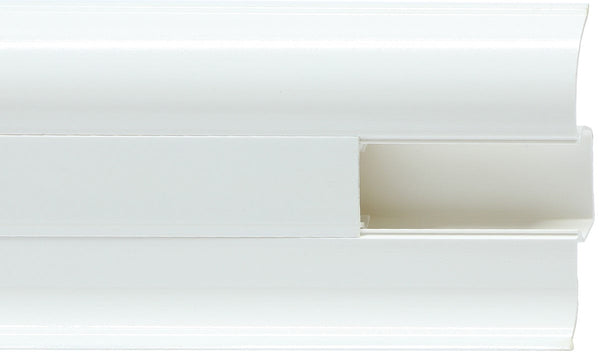 Пвц перваз с канал за кабел 55mm №834