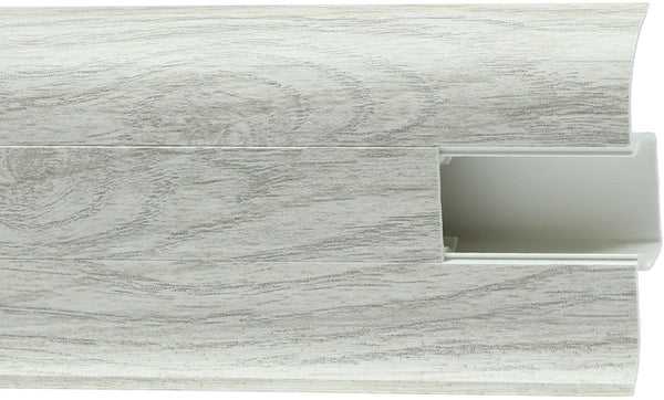 Пвц перваз с канал за кабел 55mm №836