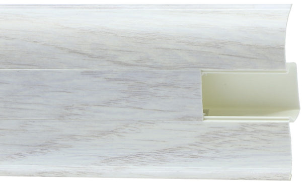 Пвц перваз с канал за кабел 55mm №852