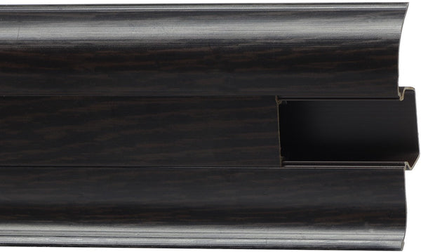 Пвц перваз с канал за кабел 55mm №857