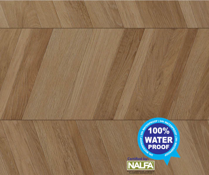 Водоустойчив ламиниран паркет паркет Chevron SWISSKRONO D80711 10mm AC5/33