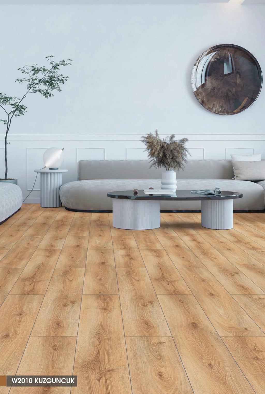 Водоустойчив ламиниран паркет Woodline 2010 8mm AC4/32 4V