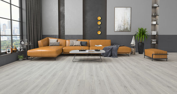 Водоустойчив ламиниран паркет ASX05 Grey Oak 8mm AC3/31