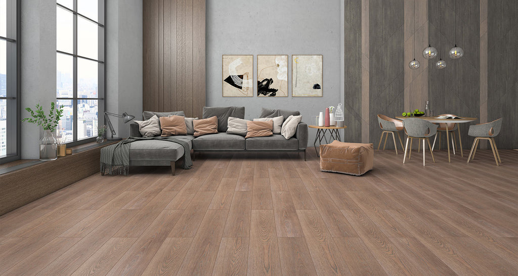 Водоустойчив ламиниран паркет ASX08 Bronze Oak 8mm AC3/31